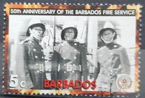 [The 50th Anniversary of the Barbados Fire Service, type AWL]