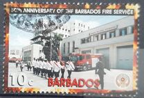 [The 50th Anniversary of the Barbados Fire Service, type AWM]