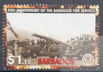 [The 50th Anniversary of the Barbados Fire Service, type AWO]