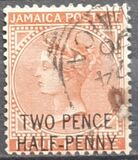[Issue of 1883 Surcharged in Black, type S]