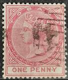 [Queen Victoria -  Inscription: "TOBAGO", type A]
