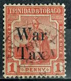 [War Tax - No. 1bA Overprinted, タイプ L1]