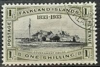 [The 100th Anniversary of British Administration - Inscribed "1833-1933", type O]