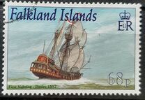 [Royal Navy Connections with the Falkland Islands, type ABV]