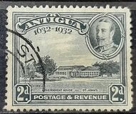 [Celebrating the  300th Anniversary of the Colonisation of Antigua by Sir Thomas Warner, type J]