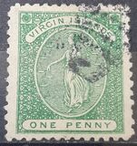 [St. Ursula - Inscription "VIRGIN ISLANDS", type A1]