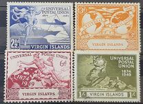 [The 75th Anniversary of the Universal Postal Union, type R]