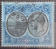 [Seal of Colony & King George V - Different Watermark, type R16]