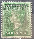 [Antigua Postage Stamps Overprinted "MONTSERRAT", type A1]