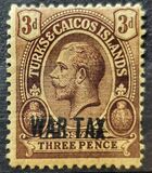[No. 26 & 29 Overprinted "WAR TAX" at Bottom of Stamp, τύπος F4]