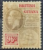 [King George V and "Sandbach" Warship - Different Watermark, tipas AA24]