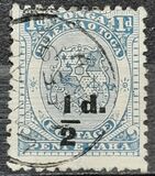 [Issue of 1892 Surcharged in Black, type G]