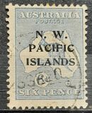 [Australian Postage Stamps Overprinted "N. W. PACIFIC ISLANDS" - "P" in "PACIFIC" above "S" - Different Watermark, type A18]