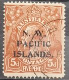 [Australia Postage Stamps Overprinted "N. W. PACIFIC ISLANDS" - "P" in "PACIFIC" above "IS", type C4]