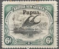 [Laketoi - Thick Paper. "Papua" 2½ mm High, type A7]