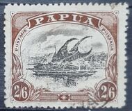 [Laketoi - "PAPUA" Written in Tall Letters, "A" 's Almost Touching Frame, type C8]