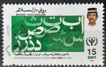 [International Literacy Year, type JD]