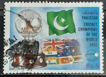 [Pakistan's Victory in World Cricket Cup, type ZH]
