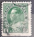 [King George V in Admiral Uniform - New Colors and Values, type AD9]