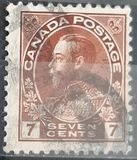 [King George V in Admiral Uniform - New Colors and Values, type AD13]