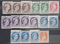 [Queen Elizabeth II - Normal Paper, See 1962 for Fluorescent Stripes, տեսակ GT]