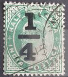 [King Edward VII, 1841-1910 - Number 59 Surcharged, प्रकार XAS]