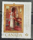 [60º Aniversario de la coronación de Isabel II. Adhesivo. C., tipo DDM]