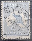 [Definitive Issues - Kangaroo and Map, Different Watermark, 類型 A17]
