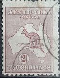 [Definitive Issues - Kangaroo and Map - Different Watermark, tyyppi A29]