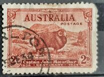 [The 100th Anniversary of the Death of Captain John Macarthur, tegund R]