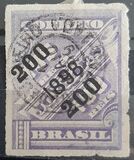 [Newspaper Stamps of 1889 Surcharged, نوع BB1]