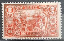 [The 100th Anniversary of the Opening of Brazilian Port, type BX]