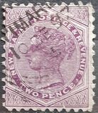 [Queen Victoria - Inscription "NEW ZEALAND - POSTAGE & REVENUE", type L1]