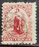 [Zealandia - Thick paper, type AJ1]