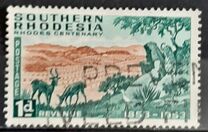 [The 100th Anniversary of the Birth of Cecil Rhodes, type AB]