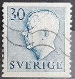 [King Gustaf VI Adolf of Sweden - Without Imprint, 유형 DB8]