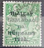 [Great Britain Stamps Overprinted in Bluish Black or Red - Overprint 14½ x 16mm, प्रकार C4]