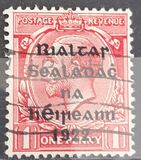 [Great Britain Stamps Overprinted in Bluish Black or Red - Overprint 14½ x 16mm, प्रकार C5]