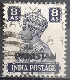 [India Postage Stamps Overprinted "PAKISTAN" in Small, 유형 A10]