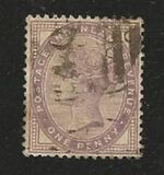 [Queen Victoria - Inscription "POSTAGE AND INLAND REVENUE", Tip AI2]