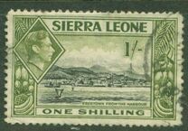 [King George VI - Free Town, tegund AD4]