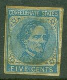 [President Jefferson Davis - Richmond Print, type D1]