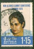 [Non-aligned Summit Conference, Colombo, type AJ]