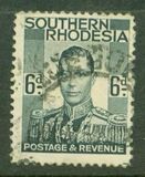 [Victoria Falls - Nos. 30 & 31 Inscribed with "Postage & Revenue" at Top of Frame, тип F2]