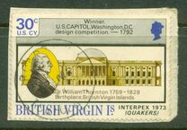 [International Stamp Exhibition "INTERPEX 1973 "- Quakers, タイプ FD]