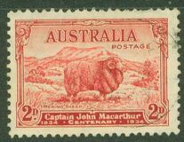 [The 100th Anniversary of the Death of Captain John Macarthur, tegund R]