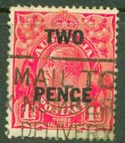 [King George V - Surcharged, タイプ I]