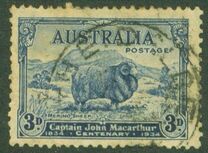 [The 100th Anniversary of the Death of Captain John Macarthur, tegund R2]