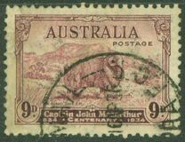 [The 100th Anniversary of the Death of Captain John Macarthur, tegund R3]