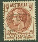[The 100th Anniversary of the Discovery of Gold in Victoria & The 100th Anniversary of the Self Governance in Victoria, type DF]